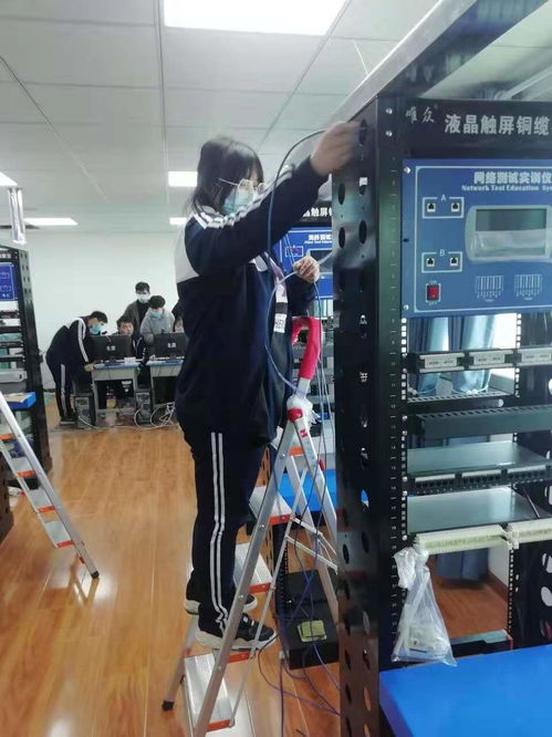 武漢市交通科技學校網絡智能化安防系統安裝與維護實訓基地竣工