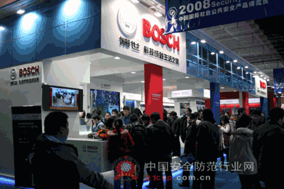 博世在2008年安博會上展示整合安防通訊科技停車場管理系統的應用與發展